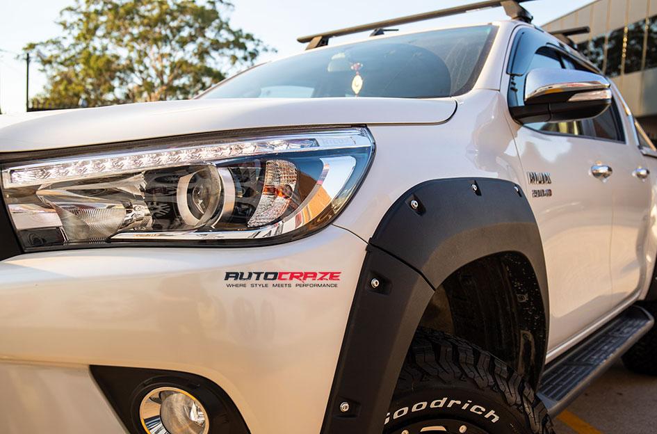 TOYOTA HILUX N80 4WD GD07 MATTE BLACK MILLED